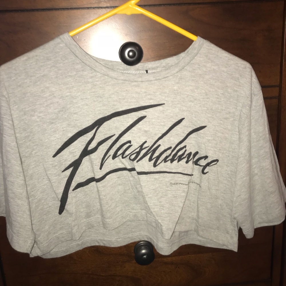 LAST CHANCE Flash dance crop top